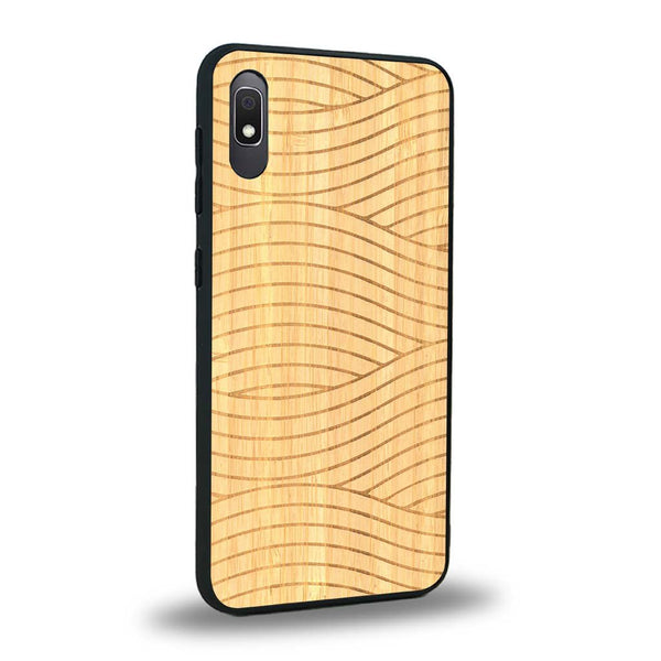 Coque Samsung A10E - Le Wavy Style - Coque en bois