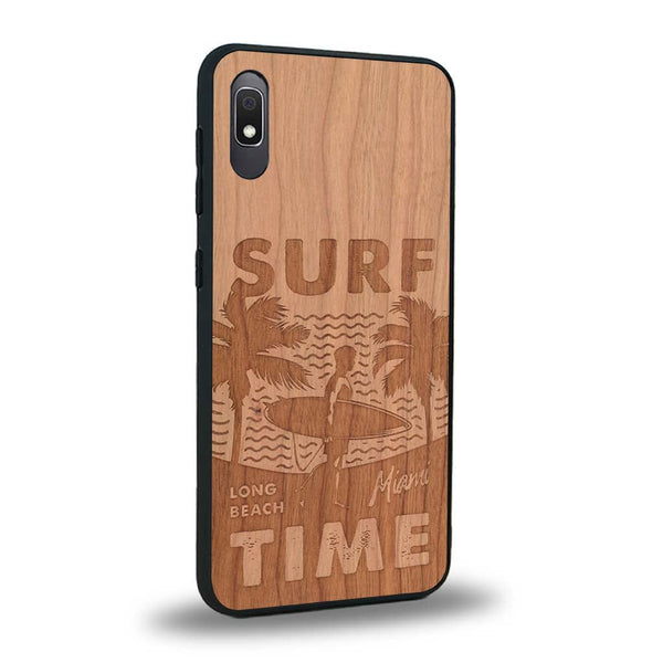 Coque Samsung A10E - Surf Time - Coque en bois
