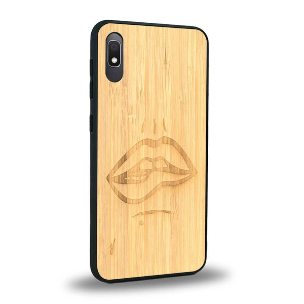Coque Samsung A10E - The Kiss - Coque en bois