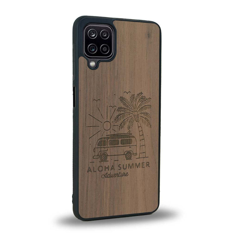Coque Samsung A12 5G - Aloha Summer - Coque en bois