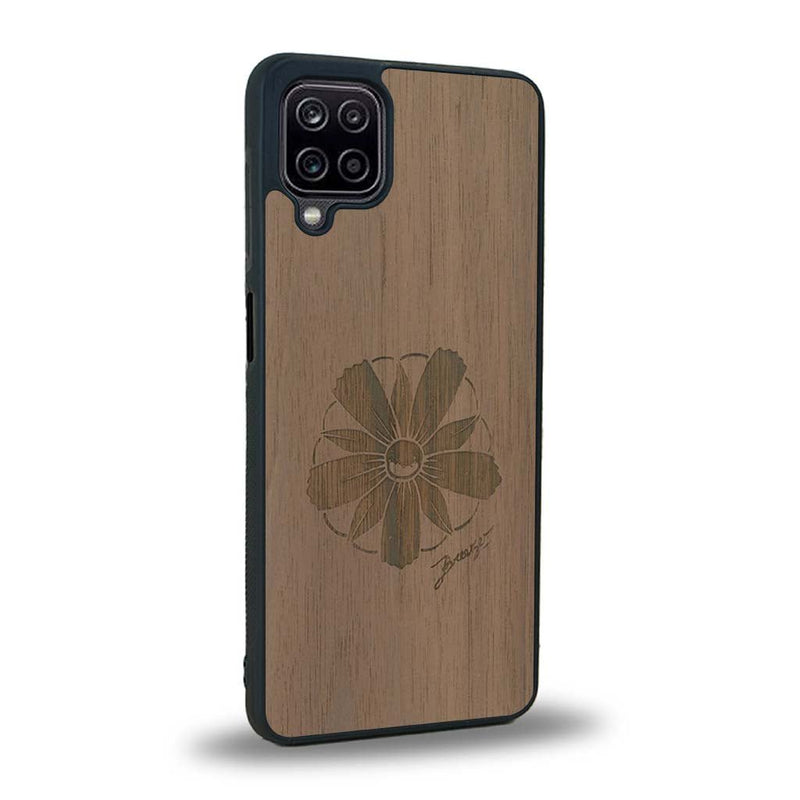 Coque Samsung A12 5G - La Fleur des Montagnes - Coque en bois