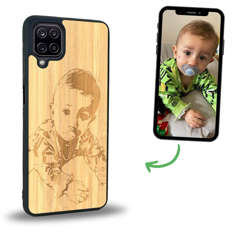 Coque Samsung A12 5G - La Personnalisable - Coque en bois