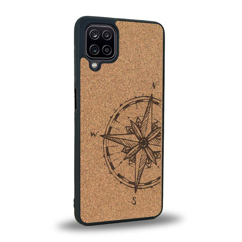 Coque Samsung A12 5G - La Rose des Vents - Coque en bois