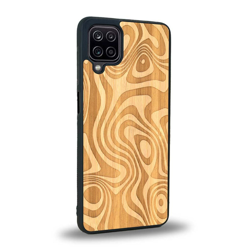 Coque Samsung A12 5G - L'Abstract - Coque en bois