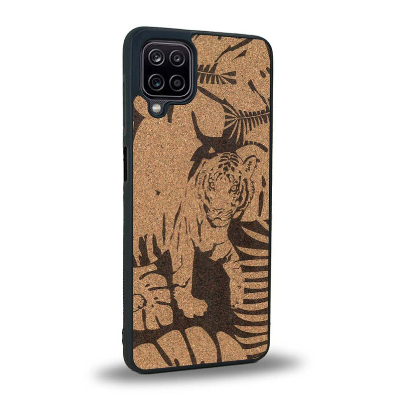 Coque Samsung A12 5G - Le Tigre - Coque en bois