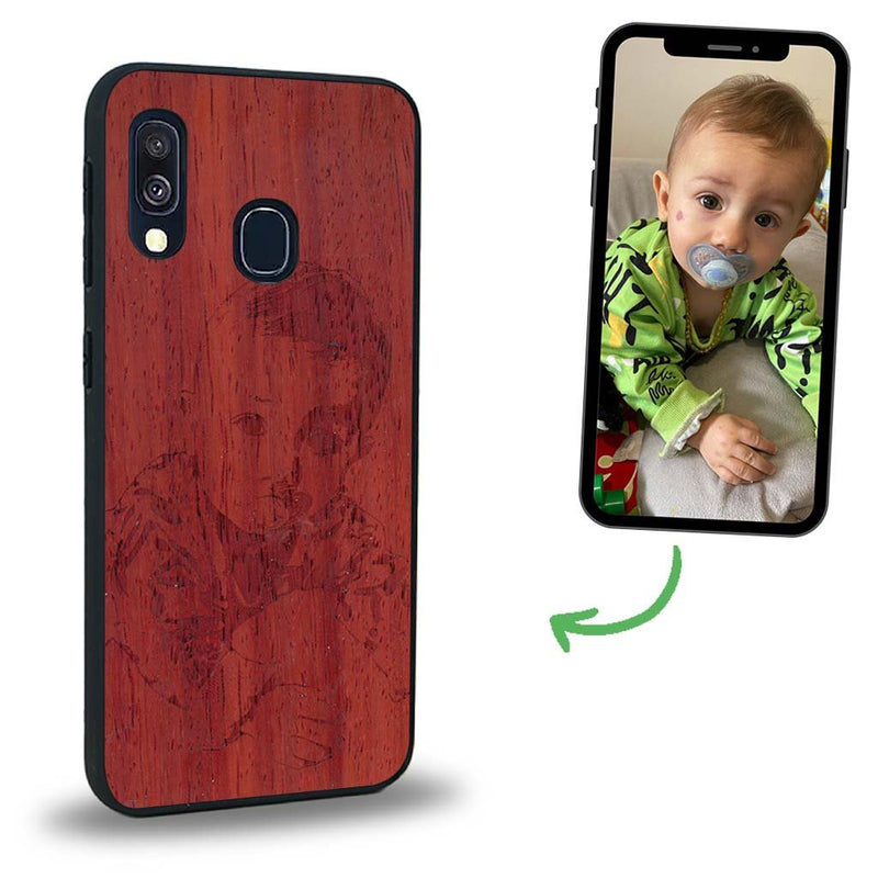 Coque Samsung A20 - La Personnalisable - Coque en bois