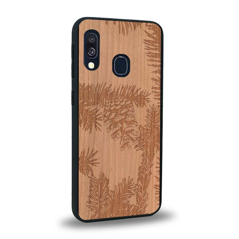 Coque Samsung A20 - La Pomme de Pin - Coque en bois