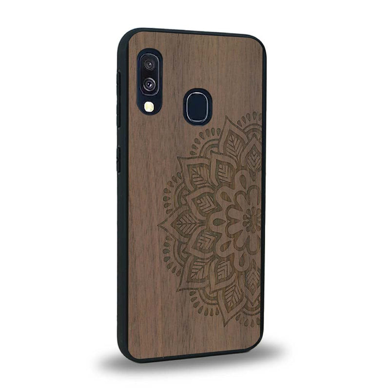 Coque Samsung A20 - Le Mandala Sanskrit - Coque en bois