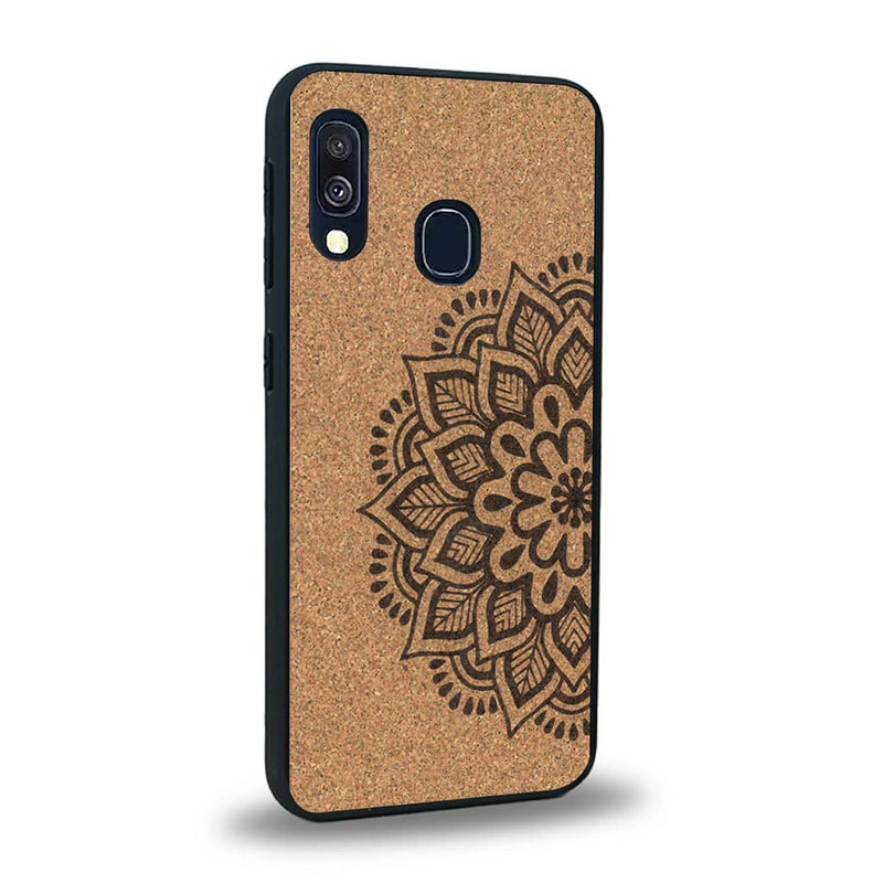 Coque Samsung A20 - Le Mandala Sanskrit - Coque en bois