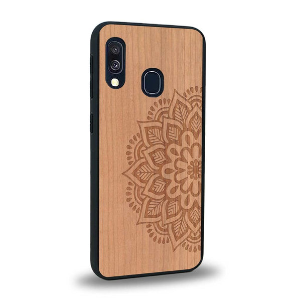 Coque Samsung A20 - Le Mandala Sanskrit - Coque en bois