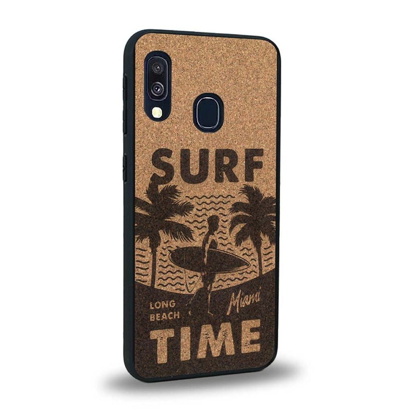 Coque Samsung A20 - Surf Time - Coque en bois