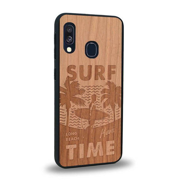 Coque Samsung A20 - Surf Time - Coque en bois