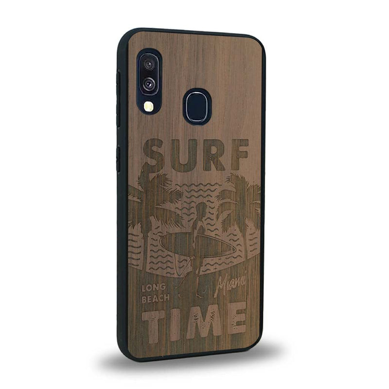 Coque Samsung A20 - Surf Time - Coque en bois