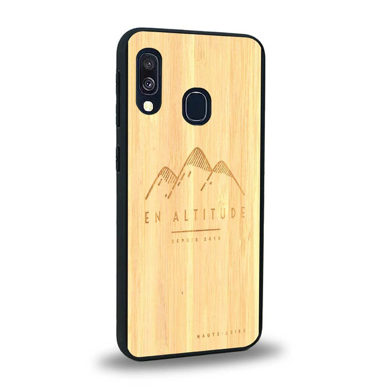 Coque Samsung A20E - En Altitude - Coque en bois