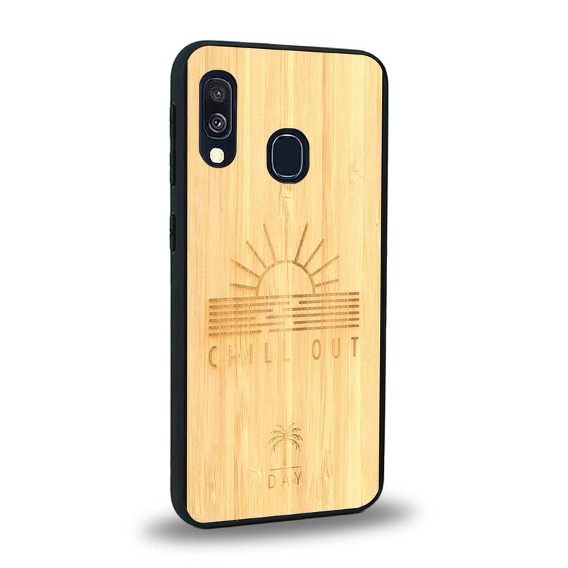 Coque Samsung A20E - La Chill Out - Coque en bois