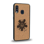 Coque Samsung A20E - La Fleur des Montagnes - Coque en bois