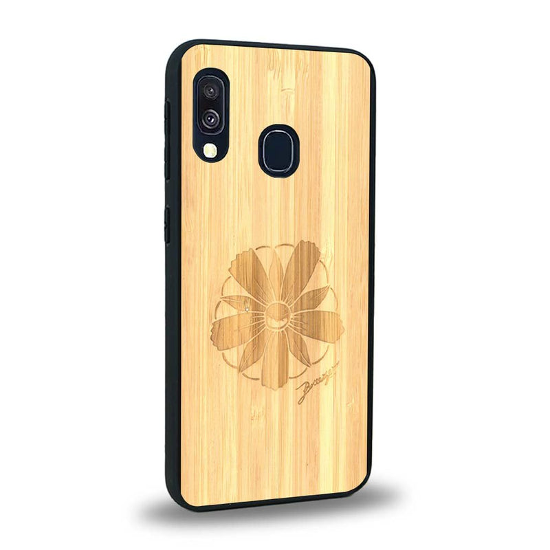 Coque Samsung A20E - La Fleur des Montagnes - Coque en bois