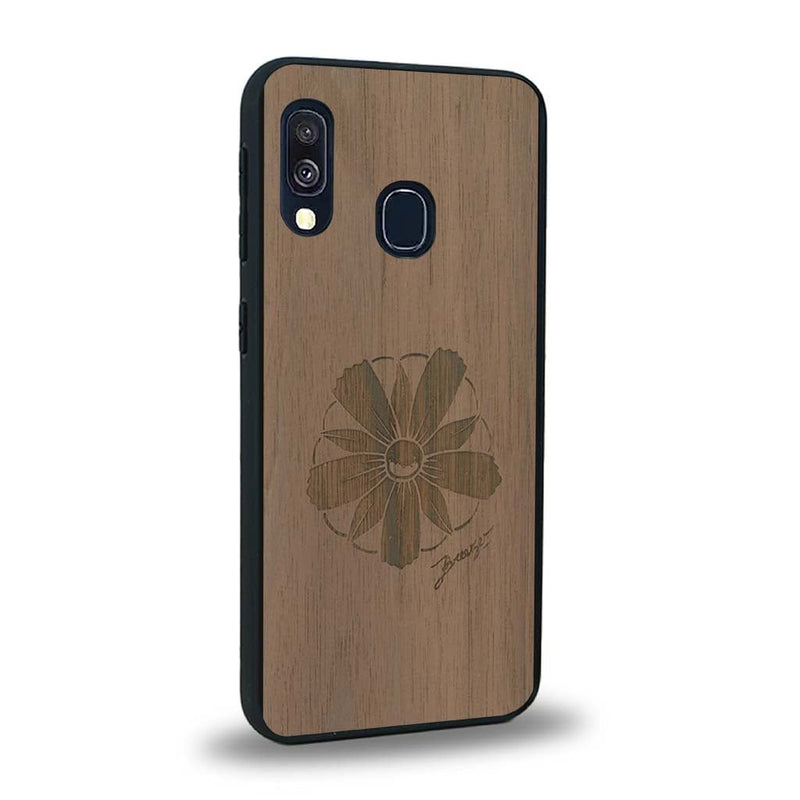 Coque Samsung A20E - La Fleur des Montagnes - Coque en bois