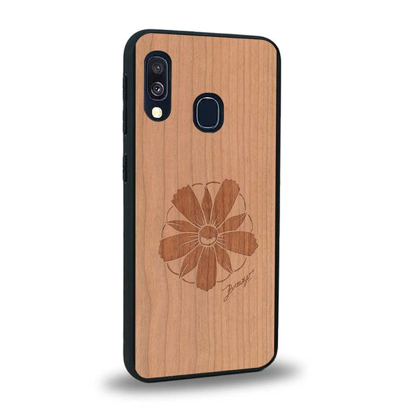 Coque Samsung A20E - La Fleur des Montagnes - Coque en bois