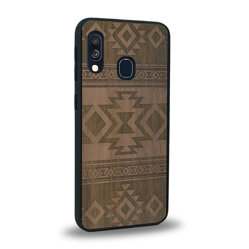 Coque Samsung A20E - L'Aztec - Coque en bois
