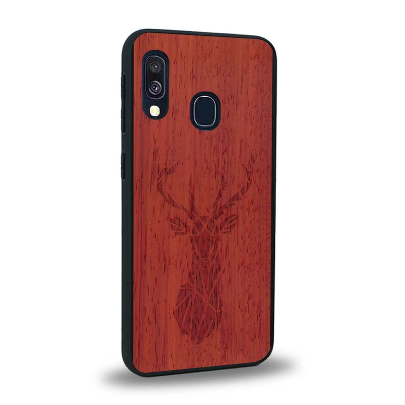 Coque Samsung A20E - Le Cerf - Coque en bois