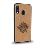 Coque Samsung A20E - Le Lotus - Coque en bois