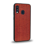 Coque Samsung A20E - Le Wavy Style - Coque en bois