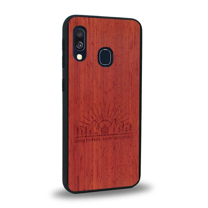 Coque Samsung A20E - Sunset Lovers - Coque en bois