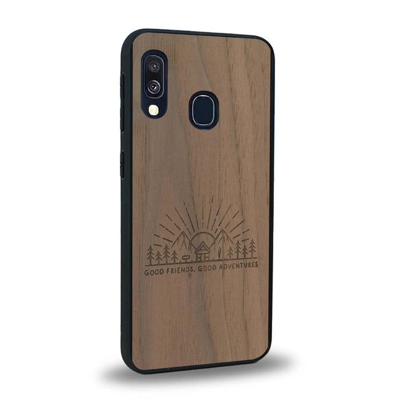 Coque Samsung A20E - Sunset Lovers - Coque en bois