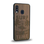 Coque Samsung A20E - Surf Time - Coque en bois