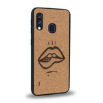 Coque Samsung A20E - The Kiss - Coque en bois