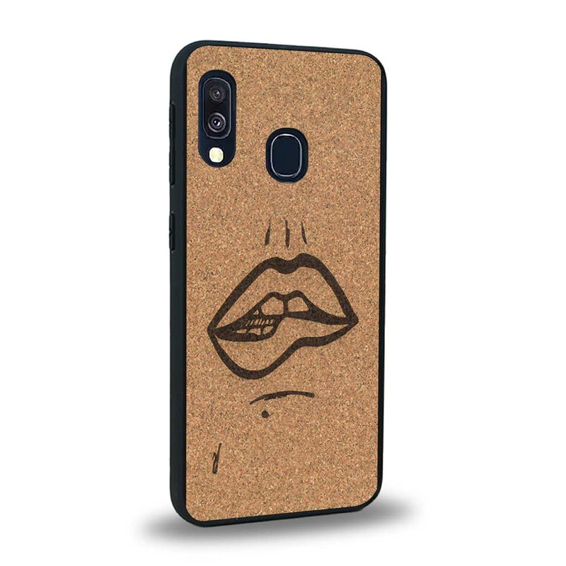 Coque Samsung A20E - The Kiss - Coque en bois