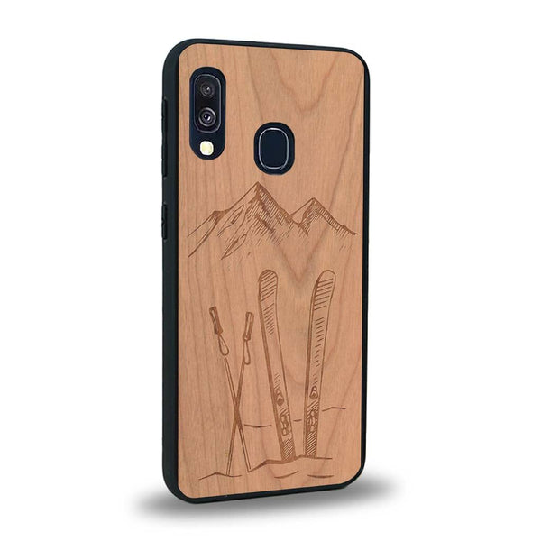 Coque Samsung A20E - Winter Holidays - Coque en bois