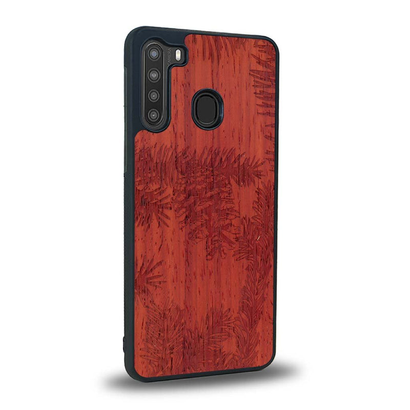 Coque Samsung A21 - La Pomme de Pin - Coque en bois