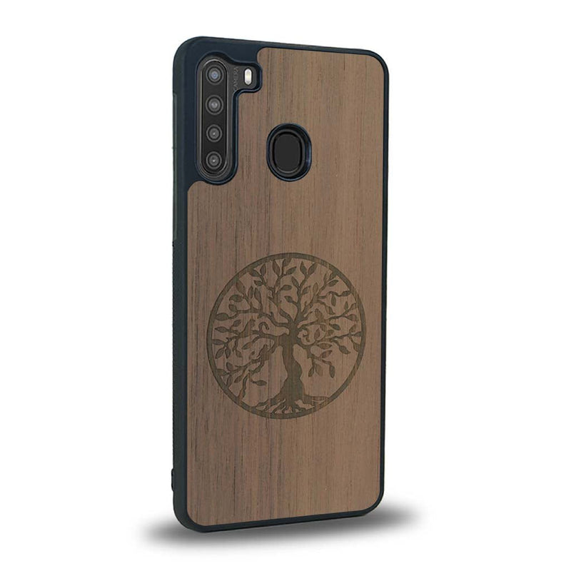 Coque Samsung A21 - L'Arbre de Vie - Coque en bois