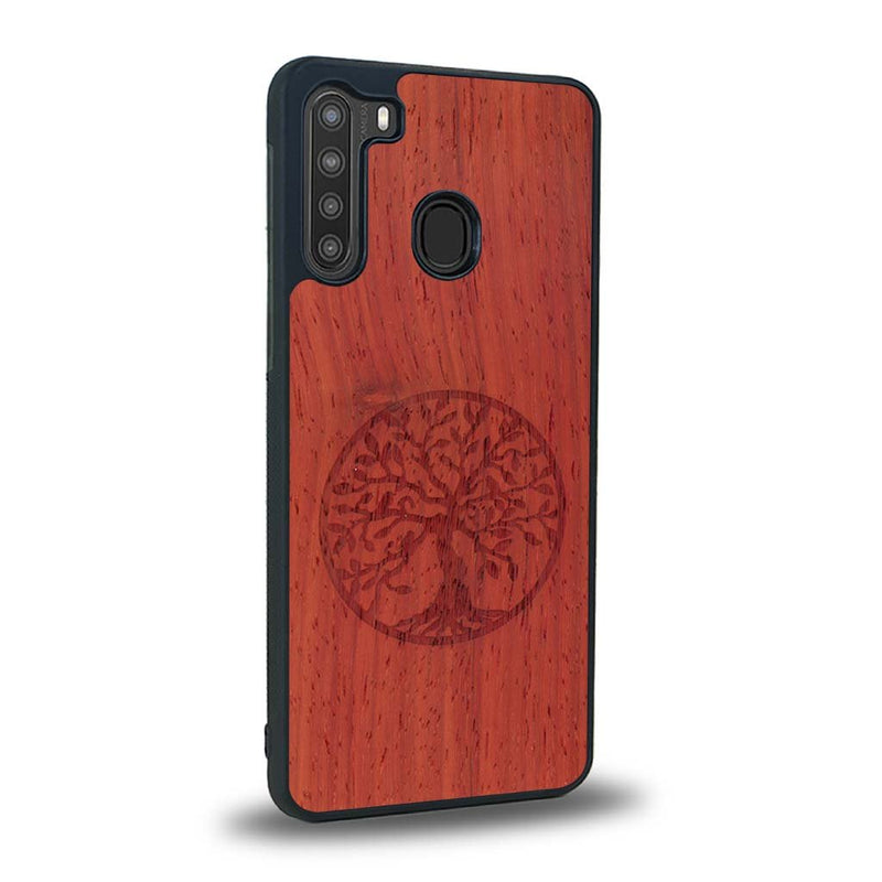 Coque Samsung A21 - L'Arbre de Vie - Coque en bois