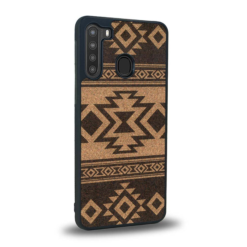 Coque Samsung A21 - L'Aztec - Coque en bois
