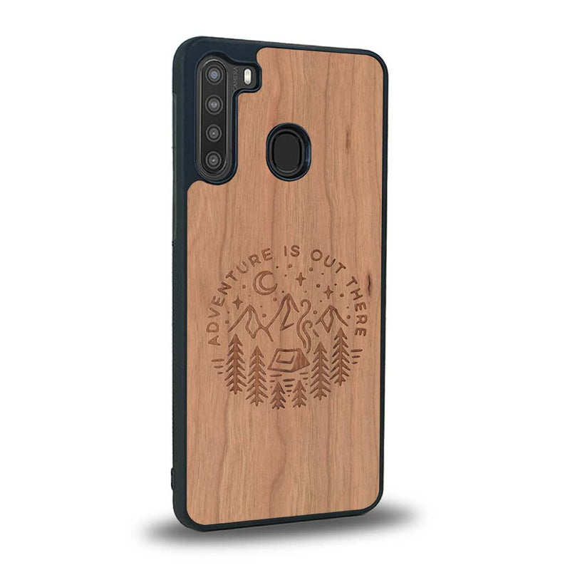 Coque Samsung A21 - Le Bivouac - Coque en bois