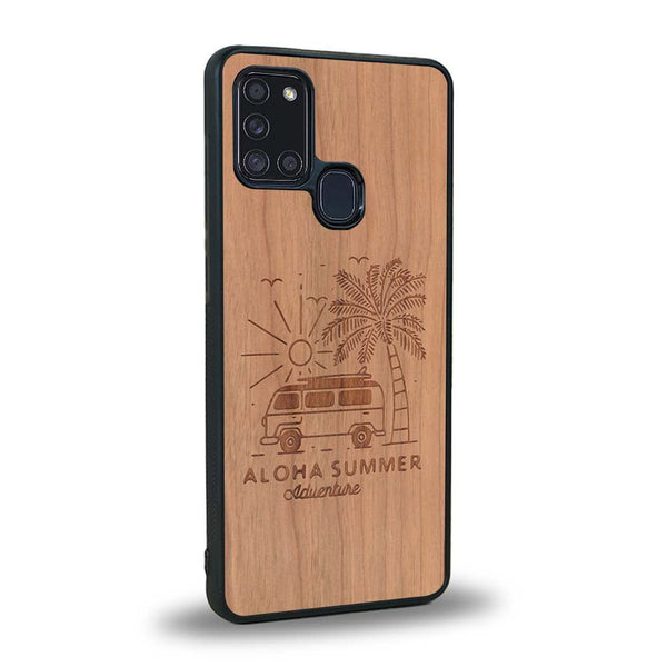 Coque Samsung A21S - Aloha Summer - Coque en bois