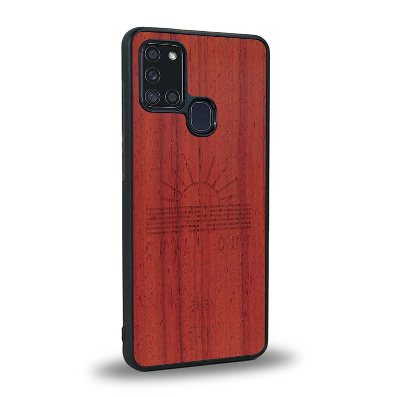 Coque Samsung A21S - La Chill Out - Coque en bois