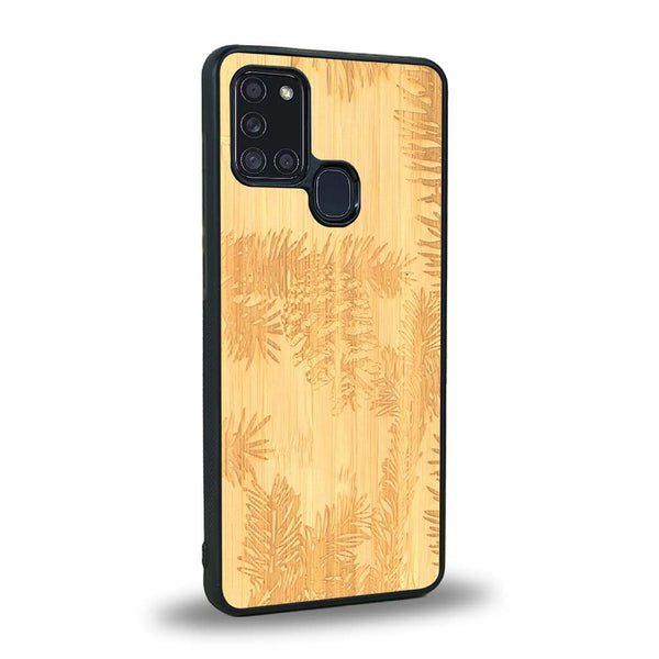 Coque Samsung A21S - La Pomme de Pin - Coque en bois