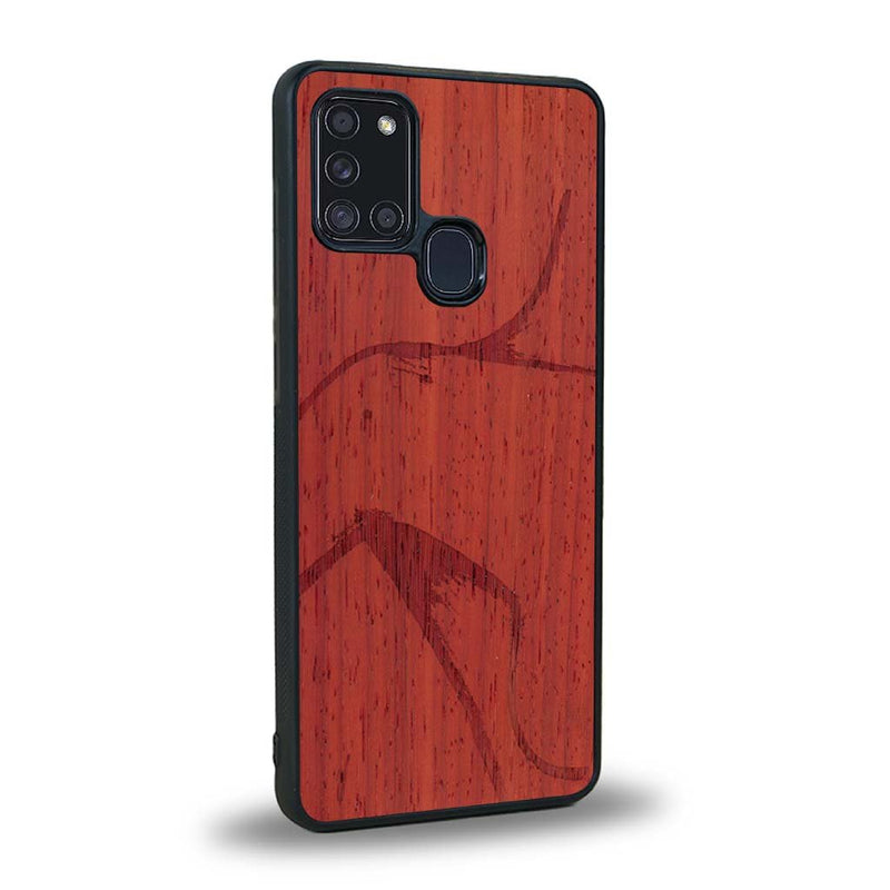 Coque Samsung A21S - La Shoulder - Coque en bois