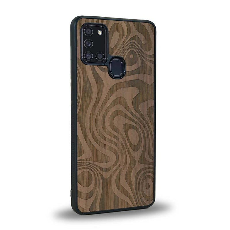 Coque Samsung A21S - L'Abstract - Coque en bois