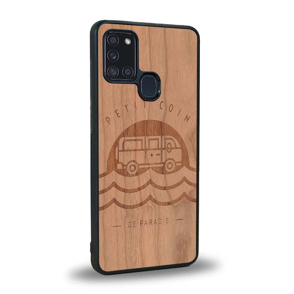 Coque Samsung A21S - Le Petit Coin de Paradis - Coque en bois