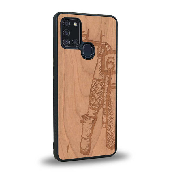 Coque Samsung A21S - On The Road - Coque en bois