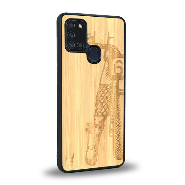 Coque Samsung A21S - On The Road - Coque en bois