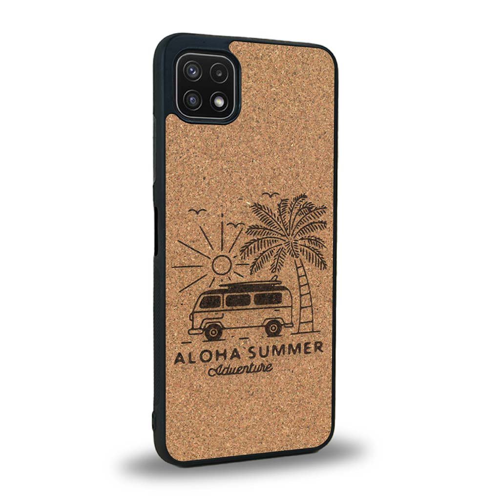 Coque Samsung A22 5G - Aloha Summer - Coque en bois