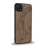 Coque Samsung A22 5G - Au féminin - Coque en bois