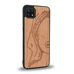 Coque Samsung A22 5G - Au féminin - Coque en bois