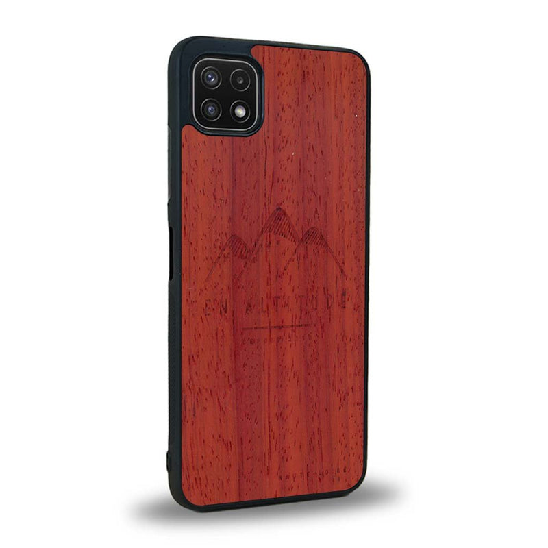 Coque Samsung A22 5G - En Altitude - Coque en bois